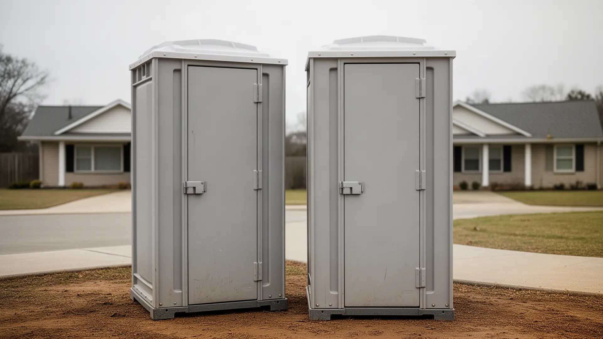 Clean porta potty unit from Adamson & Son Porta Potties in Seattle, WA